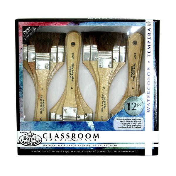 royal and langnickel RCVP-115 | 12pc Large Area Brush Set royal and langnickel RCVP-115 | 12pc Large Area Brush Set