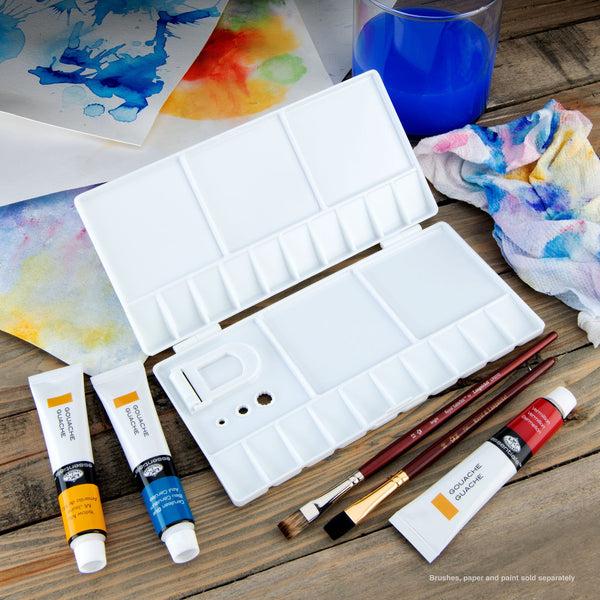 Royal And Langnickel RD320P | Essentials™ White 25-Well Folding Palette