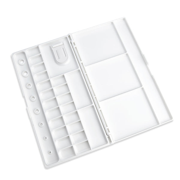 Royal And Langnickel RD322P | Essentials™ White 28-Well Folding Palette