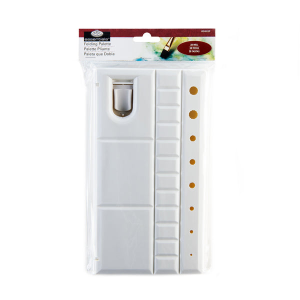 royal and langnickel RD322P | Essentials™ White 28-Well Folding Palette