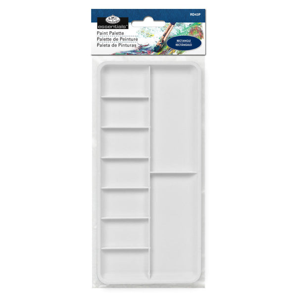 royal and langnickel RD43P | Essentials™ Rectangular Paint Palette