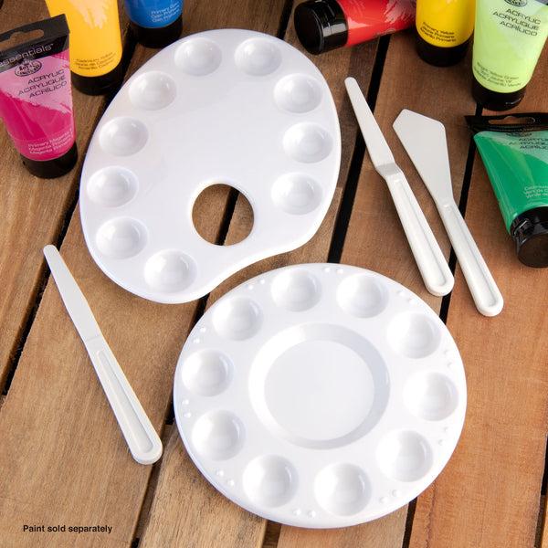 Royal And Langnickel RD45 | Essentials™ 5pc Paint Palette & Knife Set