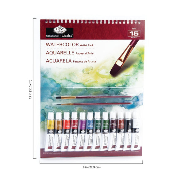 Royal And Langnickel RD502 | Watercolor Artist Pack - 15pc