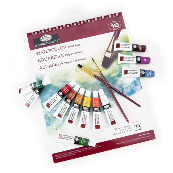 Royal And Langnickel RD502 | Watercolor Artist Pack - 15pc