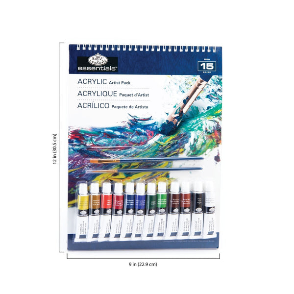 Royal And Langnickel RD505 | Acrylic Artist Pack - 15pc