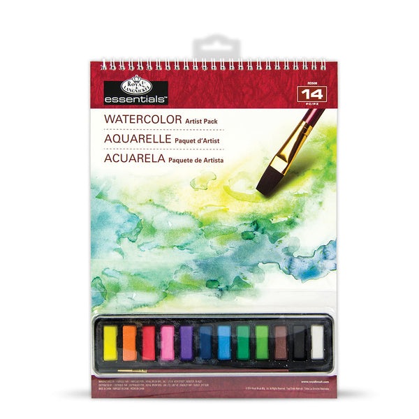 royal and langnickel RD508 | Watercolor Artist Pack - 14pc
