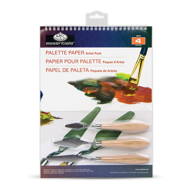 royal and langnickel RD515 | Palette Paper Artist Pack - 4pc