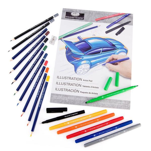 Royal And Langnickel RD562 | Illustration Art Artist Pack - 16pc