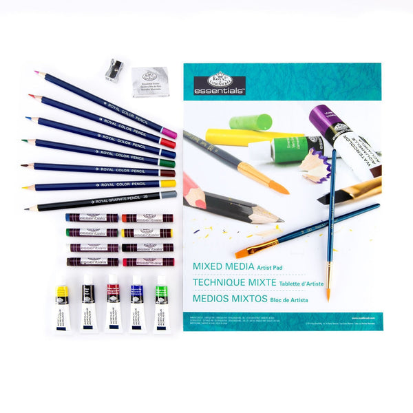 Royal And Langnickel RD580 | Mixed Media Artist Pack - 25pc