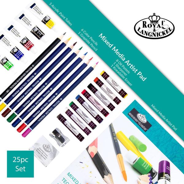 Royal And Langnickel RD580 | Mixed Media Artist Pack - 25pc