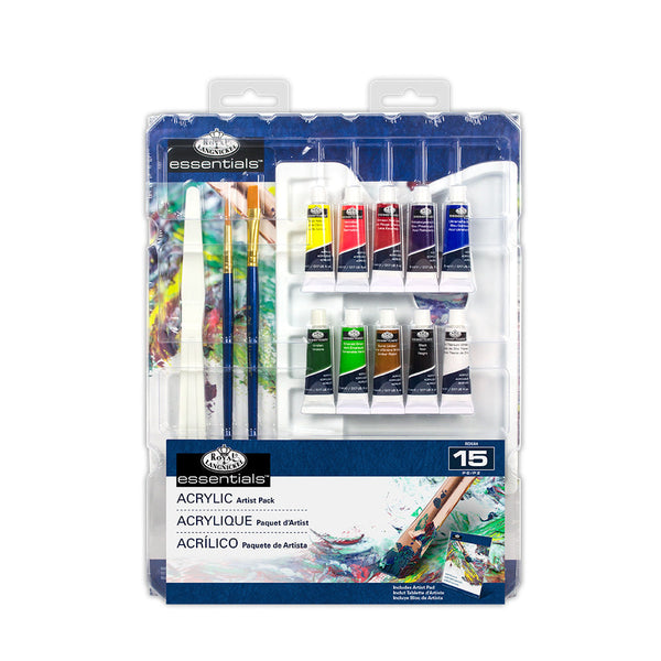 royal and langnickel RD584 | Acrylic Artist Pack - 15pc