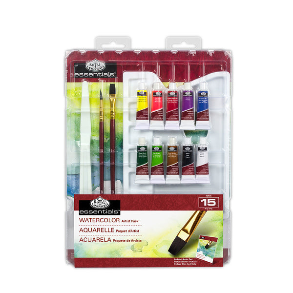 royal and langnickel RD585 | Watercolor Artist Pack - 15pc
