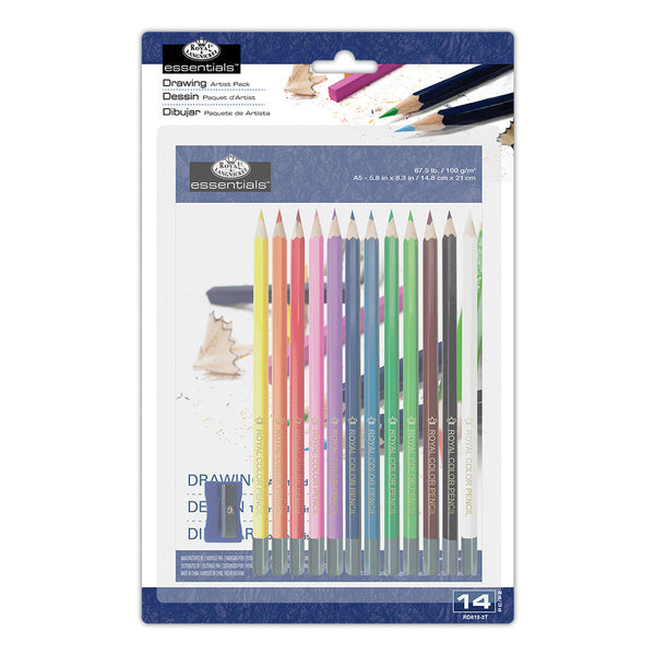 royal and langnickel RD813 | Drawing Artist Pack - 14pc