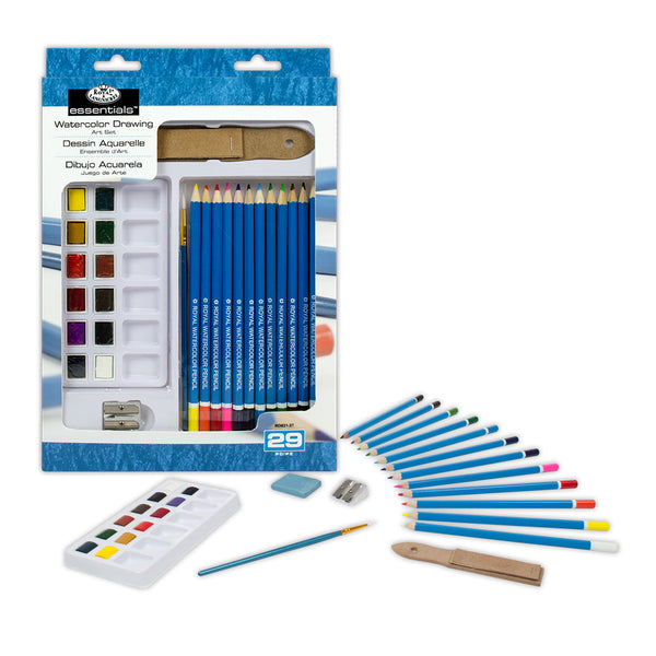 royal and langnickel RD831 | Watercolor Drawing Art Set - 29pc