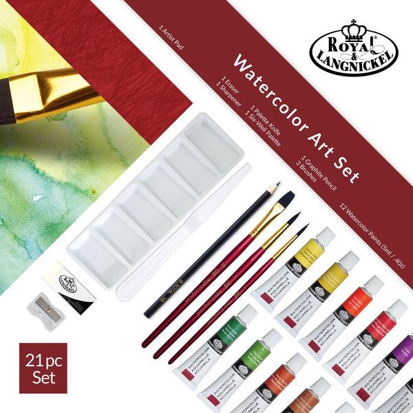 Royal And Langnickel RD845L | Watercolor Art Set - 21pc