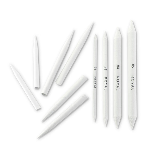 Royal And Langnickel RD95 | 10pc Assorted Blending Stumps