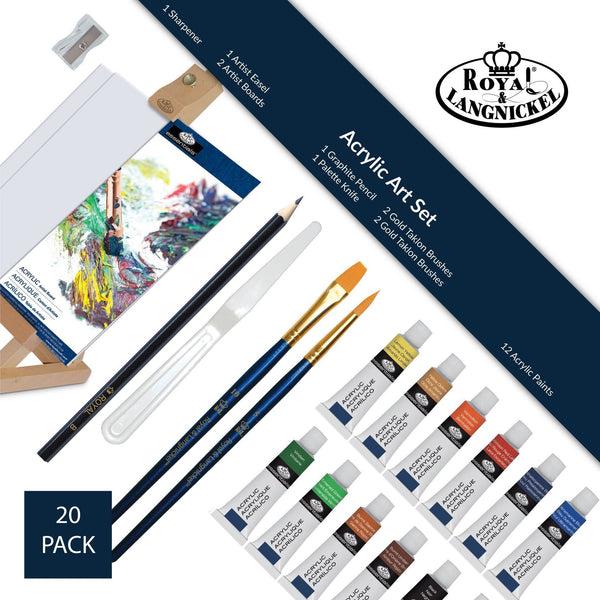Royal And Langnickel REA5804 | Acrylic H-Easel Art Set