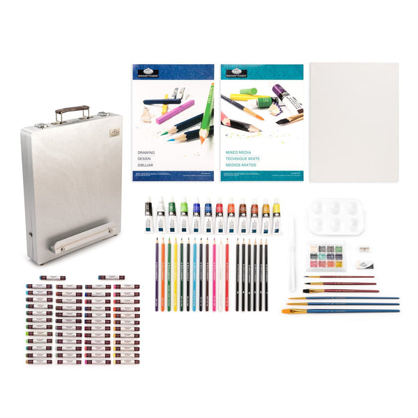 Royal And Langnickel REA5995 | Mixed Media Artist Easel Set - 151pc