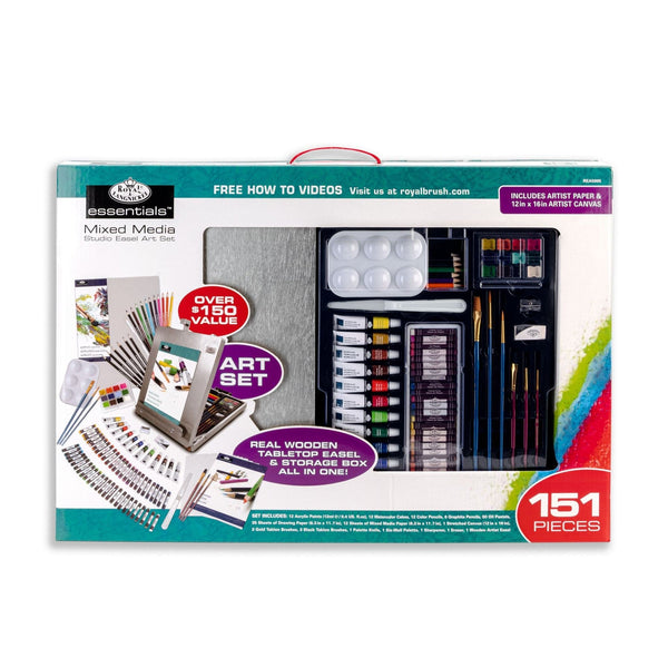 royal and langnickel REA5995 | Mixed Media Artist Easel Set - 151pc royal and langnickel REA5995 | Mixed Media Artist Easel Set - 151pc