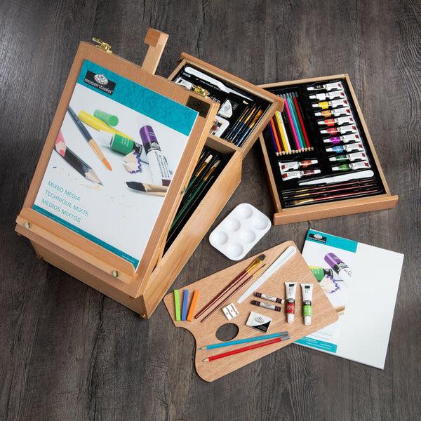 Royal And Langnickel REA6000 | Mixed Media Artist Easel Set - 104pc