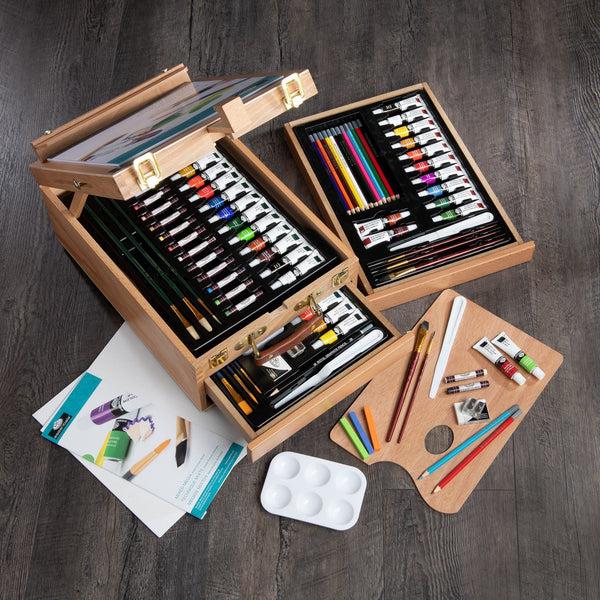 royal and langnickel REA6000 | Mixed Media Artist Easel Set - 104pc