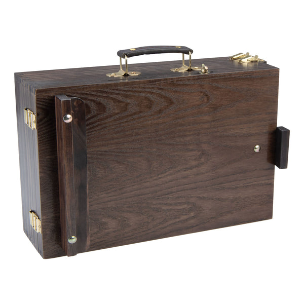 Royal And Langnickel REA6023 | Royal & Langnickel 104pc Mixed Media Artist Easel Set Espresso Series