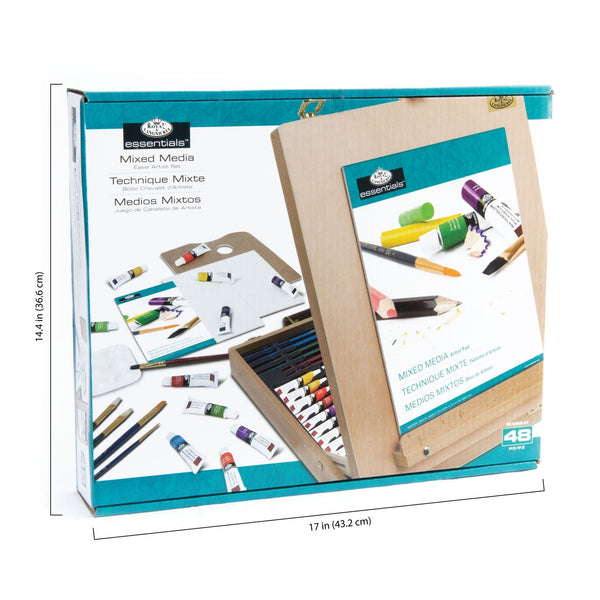 Royal And Langnickel REA6048 | Mixed Media Artist Easel Set - 48pc