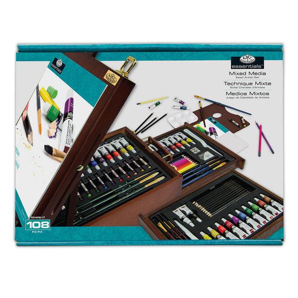 royal and langnickel REA6080 | Mixed Media Artist Easel Set - 108pc