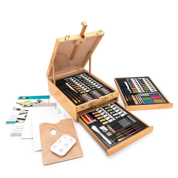 Royal And Langnickel REA6150 | Mixed Media Artist Easel Set - 150pc