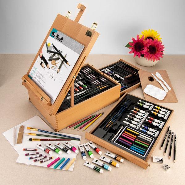 Royal And Langnickel REA6150 | Mixed Media Artist Easel Set - 150pc