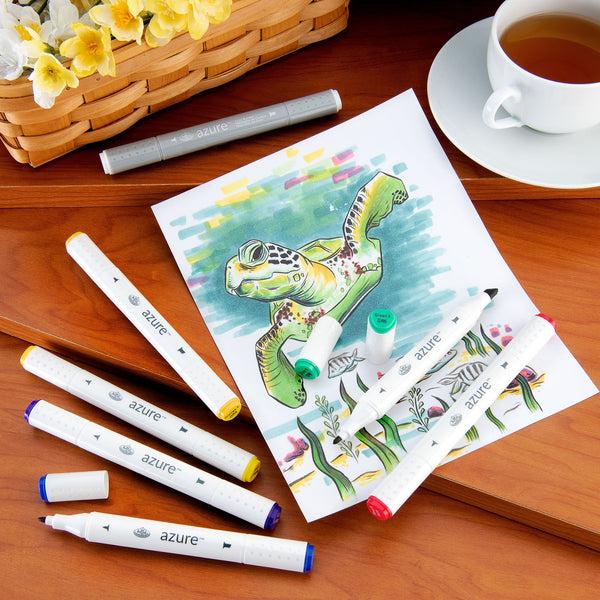 Royal And Langnickel RM-901PRY | Azure™ 7pc Primary Color Marker Set