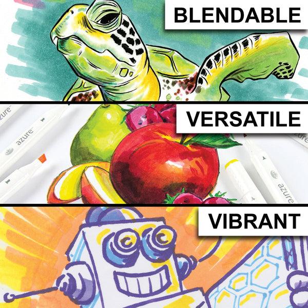 Royal And Langnickel RM-902PAS | Azure™ 7pc Pastel Color Marker Set