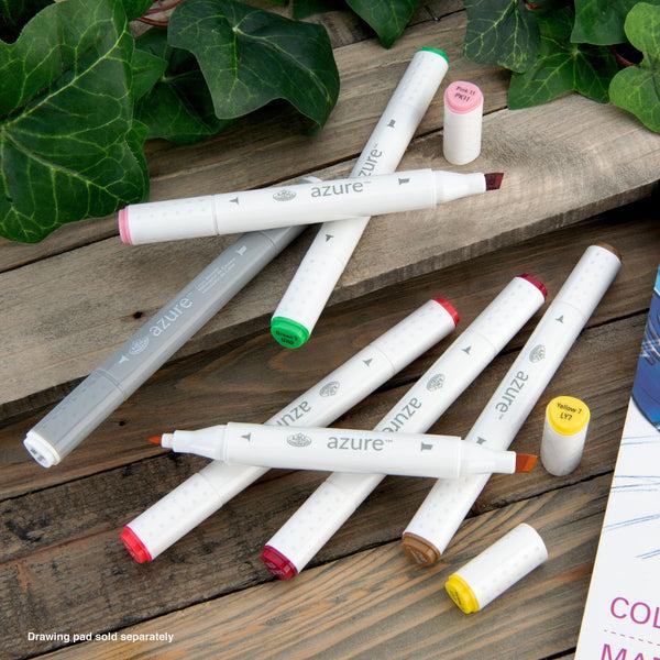 Royal And Langnickel RM-906BOT | Azure™ 7pc Botanic Color Marker Set