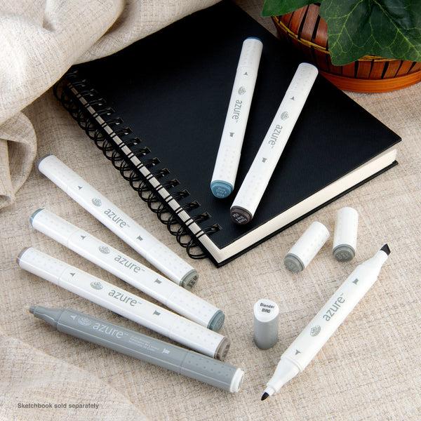Royal And Langnickel RM-908STN | Azure™ 7pc Stone Color Marker Set