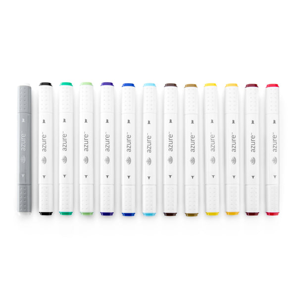 Royal And Langnickel RM-951BAS | Azure™ 13c Basic Color Marker Set