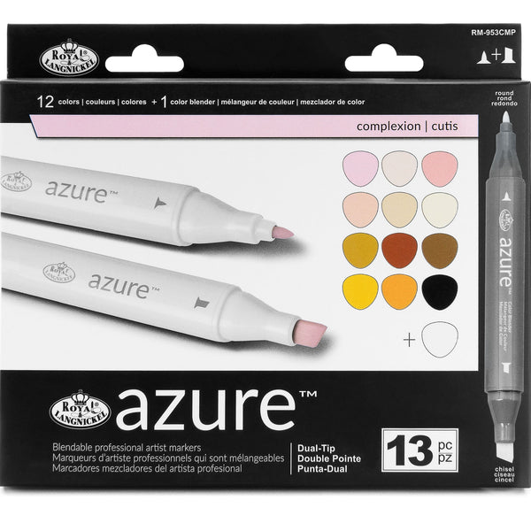 royal and langnickel RM-953CMP | Azure™ 13pc Complexion Color Marker Set