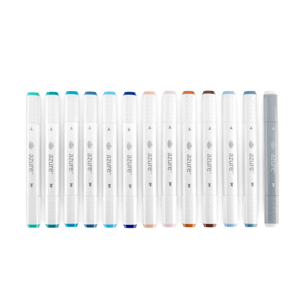 Royal And Langnickel RM-955SEA | Azure™ 13pc Seashore Color Marker Set