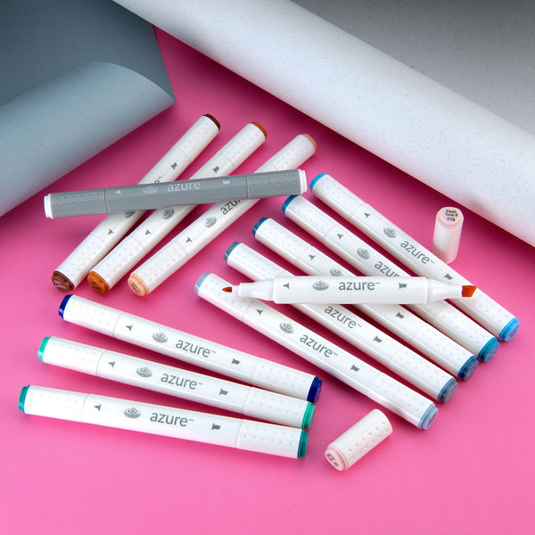 Royal And Langnickel RM-955SEA | Azure™ 13pc Seashore Color Marker Set