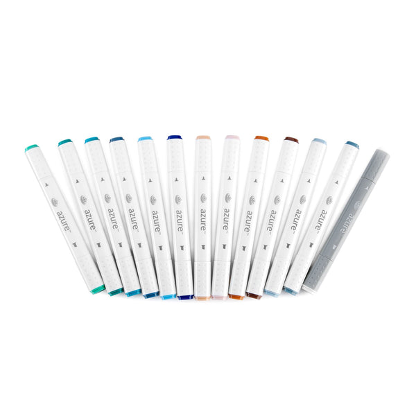 Royal And Langnickel RM-955SEA | Azure™ 13pc Seashore Color Marker Set