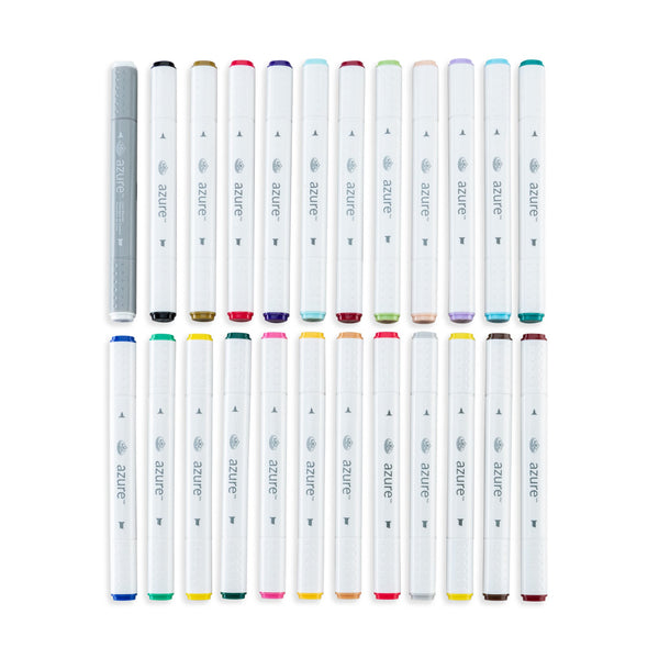 Royal And Langnickel RM-BAS24 | Azure™ 24pc Color Marker Set