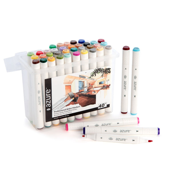 Royal And Langnickel RM-BAS40 | Azure™ 40pc Color Marker Set