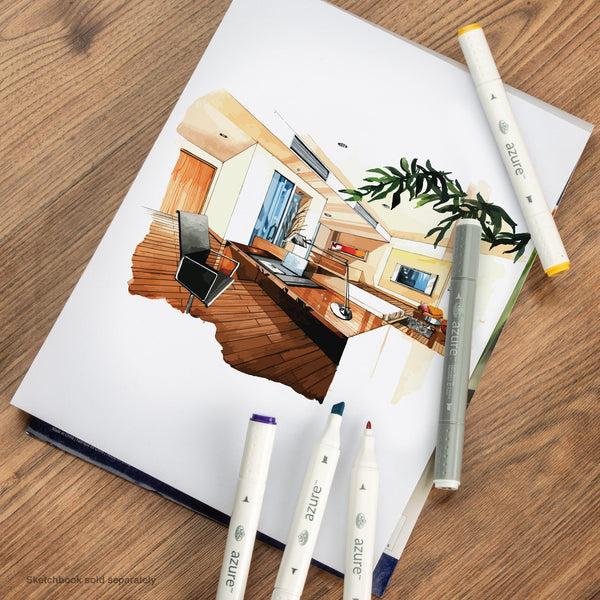 Royal And Langnickel RM-BAS40 | Azure™ 40pc Color Marker Set