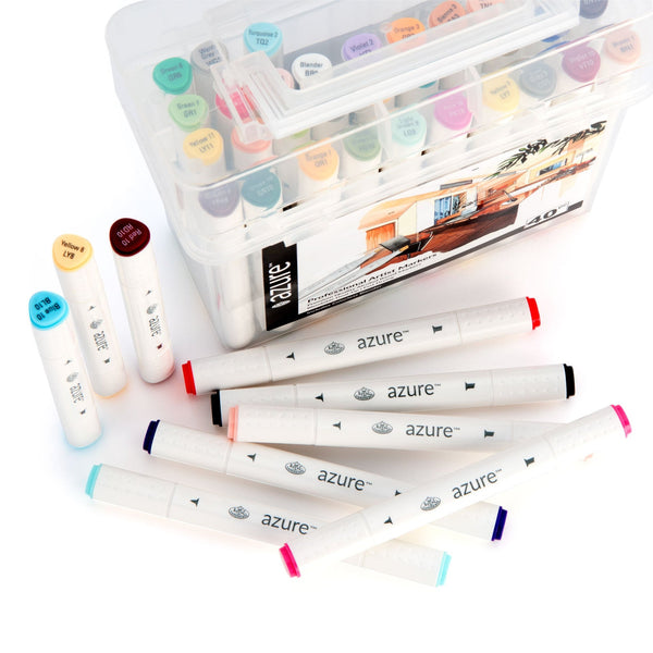 Royal And Langnickel RM-BAS40 | Azure™ 40pc Color Marker Set
