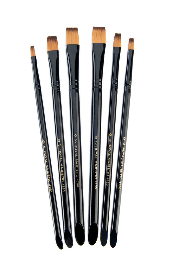 royal and langnickel RMAJ-SHADER | Majestic™ 6pc Shader Brush Set