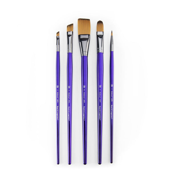 Royal And Langnickel RMOD-SET473 | Moderna™ 5pc All Media Variety Brush Set 473