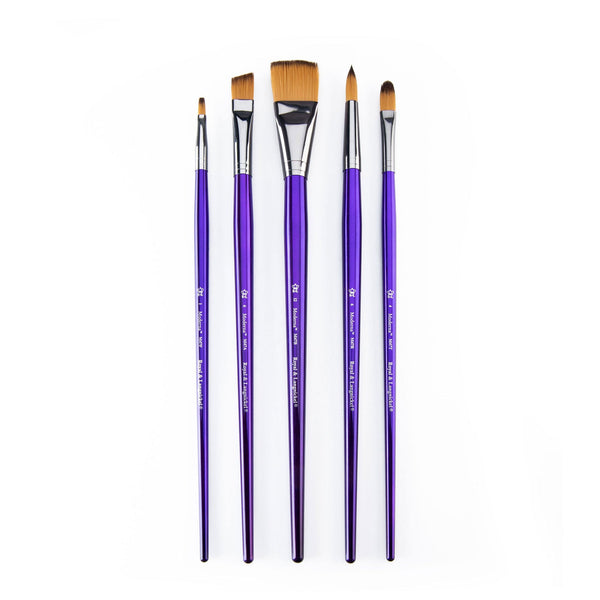 Royal And Langnickel RMOD-SET475 | Moderna™ 5pc All Media Variety Brush Set 475
