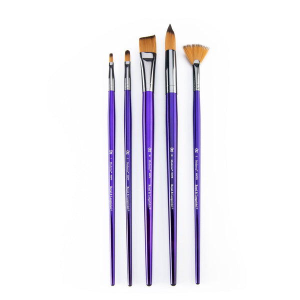 Royal And Langnickel RMOD-SET477 | Moderna™ 5pc All Media Variety Brush Set 477