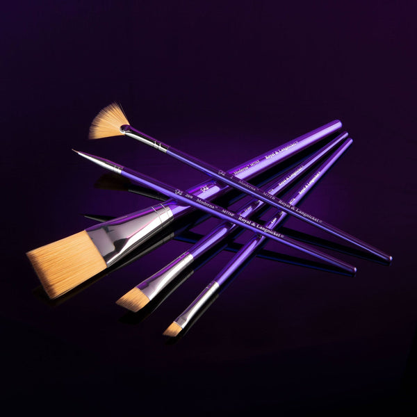 Royal And Langnickel RMOD-SET771 | Moderna™ 5pc All Media Variety Brush Set 771