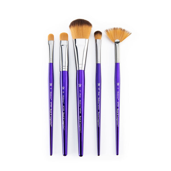 Royal And Langnickel RMOD-SET779 | Moderna™ 5pc All Media Variety Brush Set 779