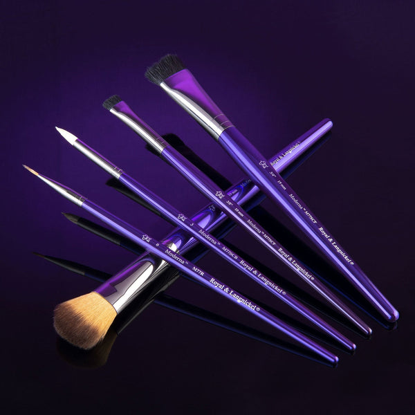 Royal And Langnickel RMOD-SET784 | Moderna™ 5pc All Media Variety Brush Set 784